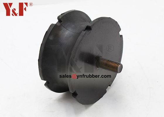 Flex Bobbin Montajları Anti titreşim Sandviç Kauçuk Montajları Siyah