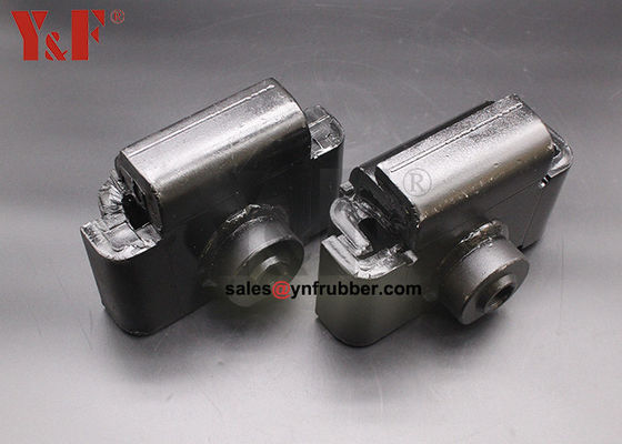 Premium M10 Flanged Kauçuk Taşları Heavy Duty Anti Vibration Kauçuk Taşları
