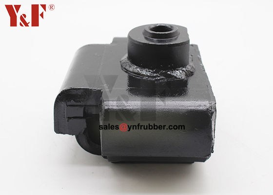 OEM Anti titreşim Kauçuk Taşları Flanged Vibration Damping Sandwich Taşları