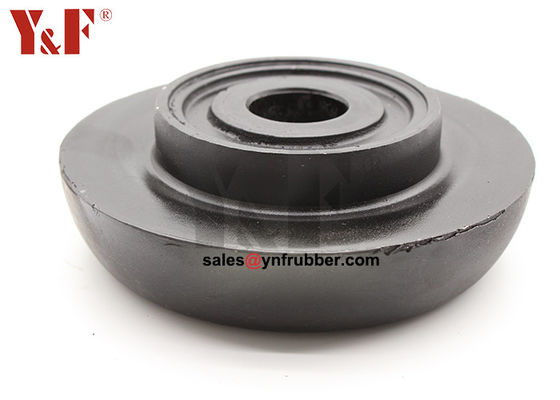 Siyah kauçuk gövde montajı Bükümler Özel 4655723 EX800 Ön motor montajı