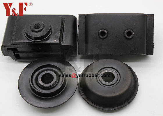 Ekskavatör motor gövde Mount Bushings Yuvarlak Özel Montaj Tipi